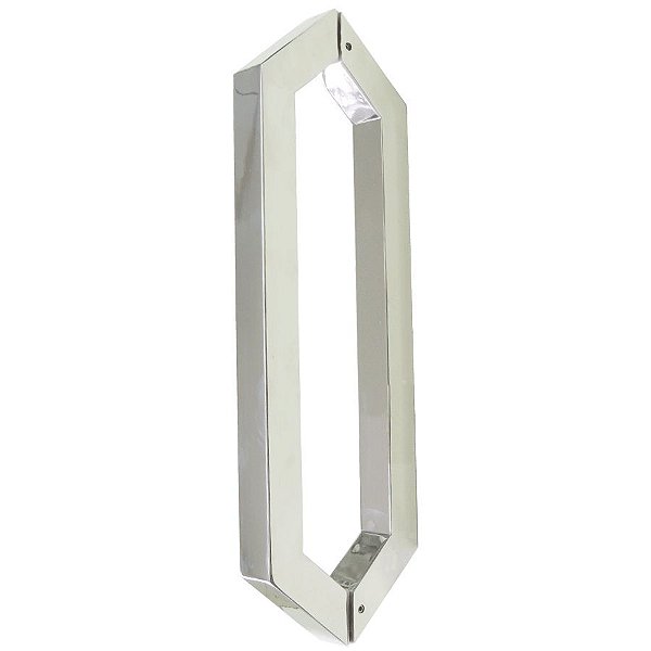 Puxador Duplo DF 928-Inox 304 - Escovado - 40 cm