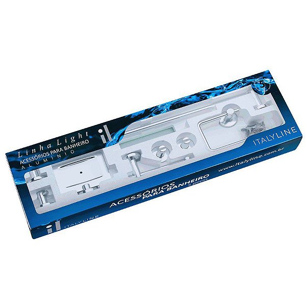 Kit Acessórios Para Banheiro 5 Peças
