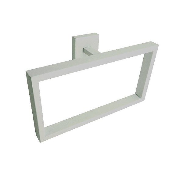 Porta Toalha Argola- Eterna White