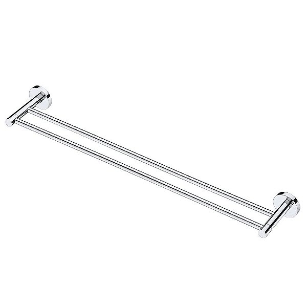 Porta Toalha Duplo - 60 cm - Bridi