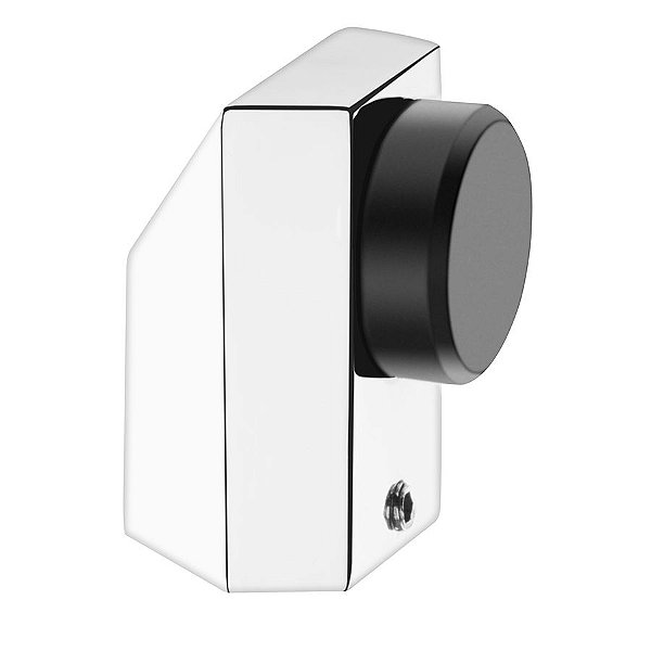 Batente de porta - CPB 450 - Cromado - 46x33 MM