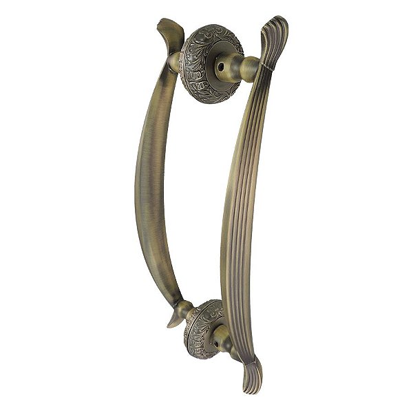 Puxador Duplo DF 939 - Antique - 24.5 cm