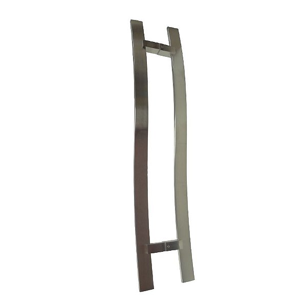 Puxador Duplo DF 943-Inox 304 - Escovado - 60 cm