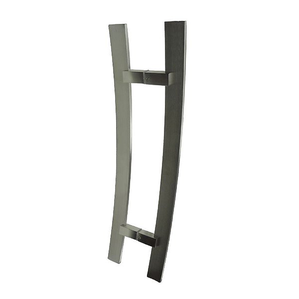 Puxador Duplo DF 944-Inox 304 - Escovado - 40 cm