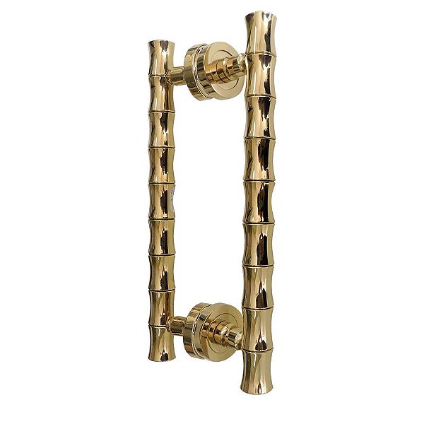 Puxador Duplo DF 945 - Dourado - 46 cm