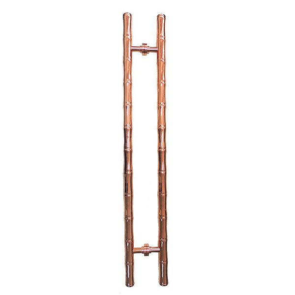 Puxador Duplo DF 958 - Cobre Rosê - 86 cm