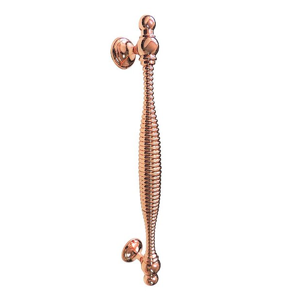 Puxador Duplo DF 988 - Cobre Rosê - 36.2 cm