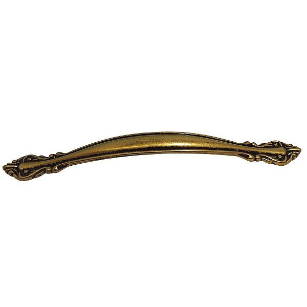 Puxador Colonial 167 - Dourado Antigo - 96MM