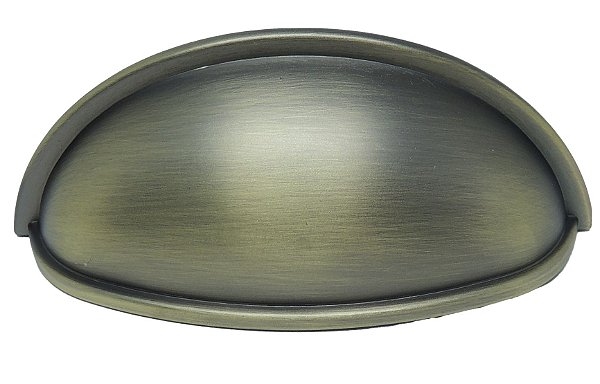 Puxador Concha Vivaro 220 - Antique - 76mm
