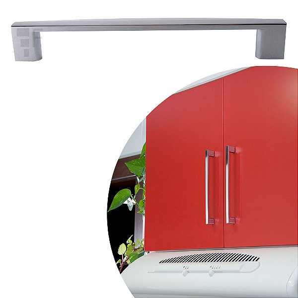 Puxador Liveri IL 950 - Cromado - 288MM