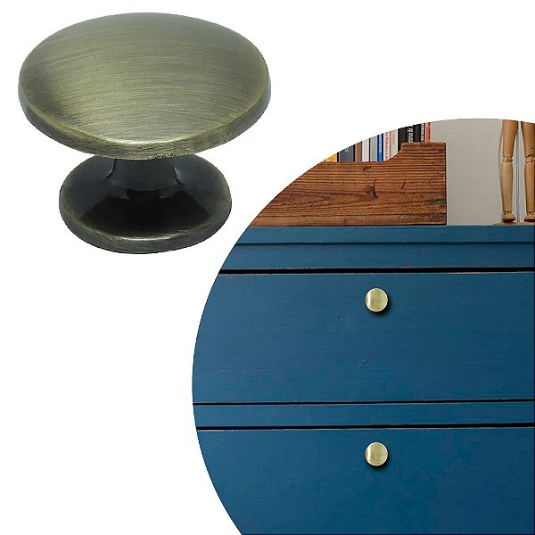 Puxador Sinnai IL 808 - Antique - 30MM