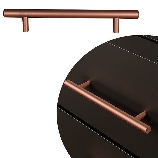 Puxador Primus IL 814 - Champagne Matte - 256MM