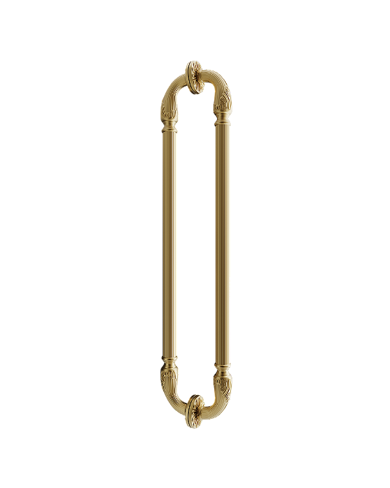 Puxador Duplo DF 940 - Dourado Matte - 60 cm