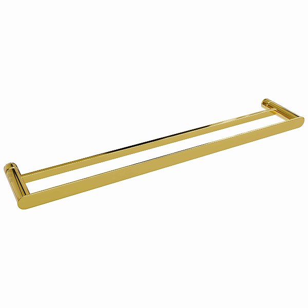 Porta Toalha Duplo - Solano Gold