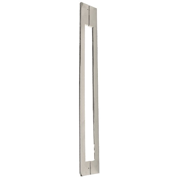 Puxador Duplo DF 927-Inox 304 - Escovado - 80 cm