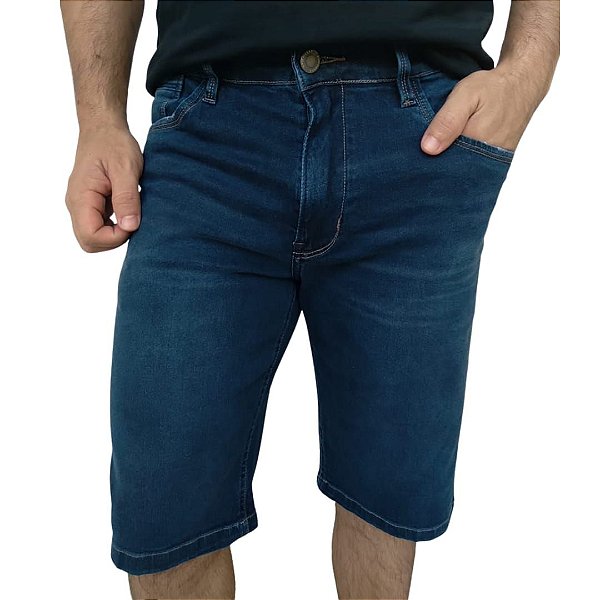 Bermuda Jeans Dom Pierre Tradicional