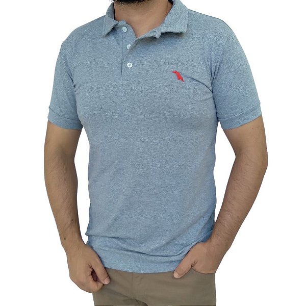 Camisa Polo Black West Mescla Claro