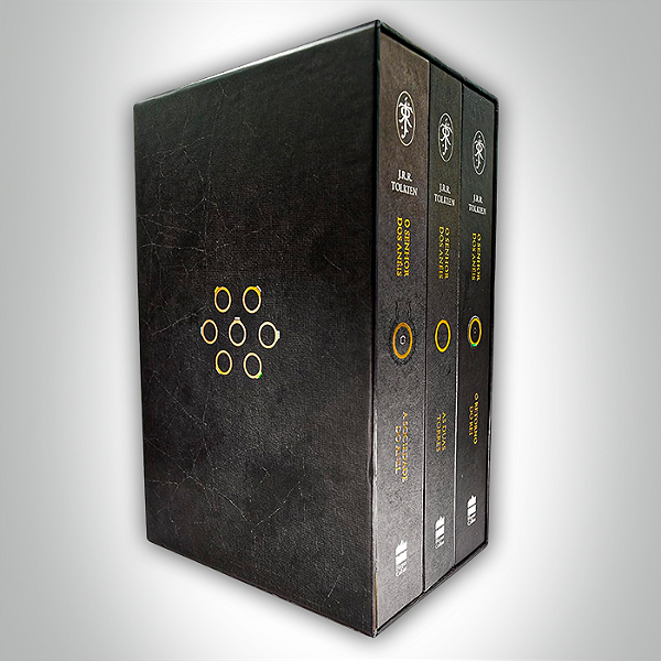Box Trilogia O Senhor dos Anéis (Capa Dura - Novo - Lacrado - 3 Volumes)