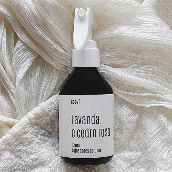 Spray Perfumado Lavanda & Cedro Rosa