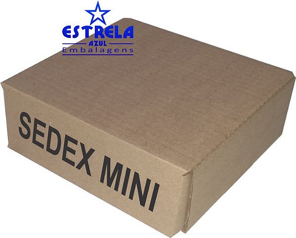 Caixa e-commerce Sedex Mini Med. 17x15x6cm - Ref.39