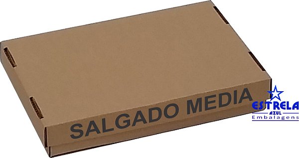 Caixa de Salgado Média Med. 36,5x25x6cm - Ref.61