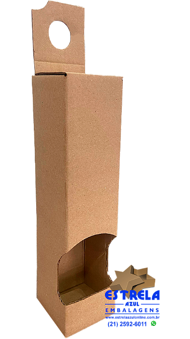 Caixa de Garrafa para 1 unidade - 600 ml - Ref.59