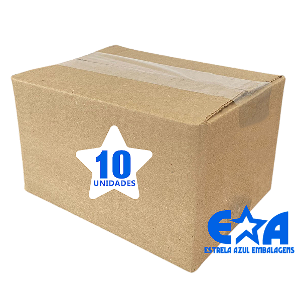 Caixa Transporte N°1 Pacote com 10un 17x12x9cm Ref.8