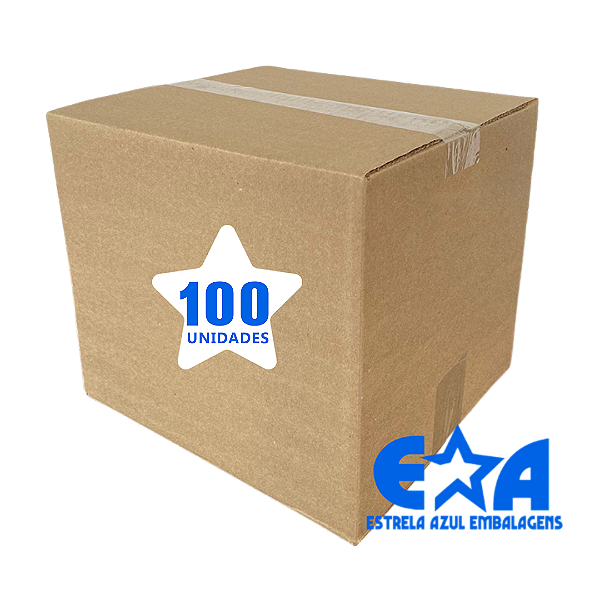 Caixa Transporte N°22 Pacote com 100un 27x25x23cm Ref.22