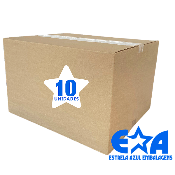 Caixa Transporte n°19 Pacote com 10un 50x42x32cm Ref.19