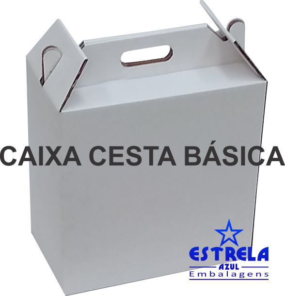 Caixa Cesta Básica 36x20,5x37cm