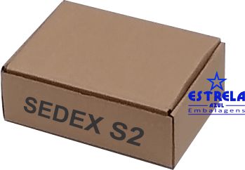 Caixa e-commerce Sedex s2 Med. 23x16x8cm - Ref.49