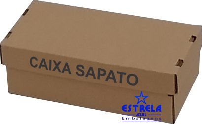 Caixa e-commerce Sedex Sapato Med. 30x15x10cm - Ref.36