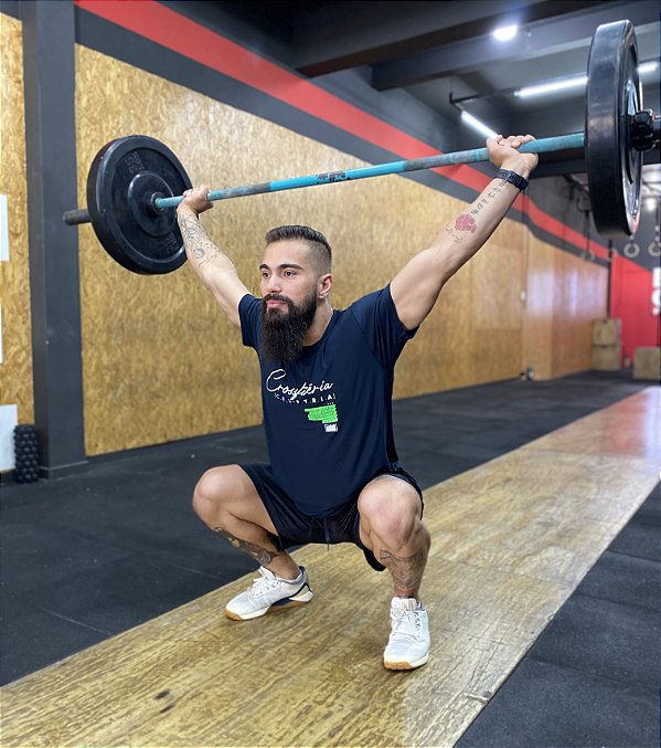 Camiseta Crossfiteria CRSFTRIA - Preto