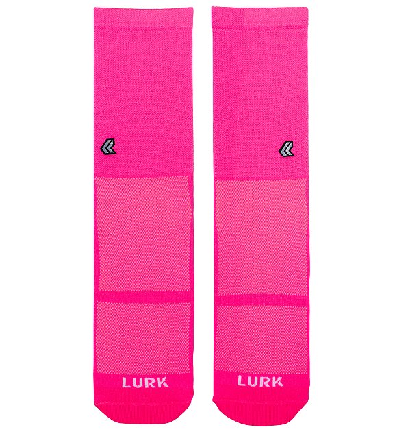 Meia Lurk - Rosa Neon