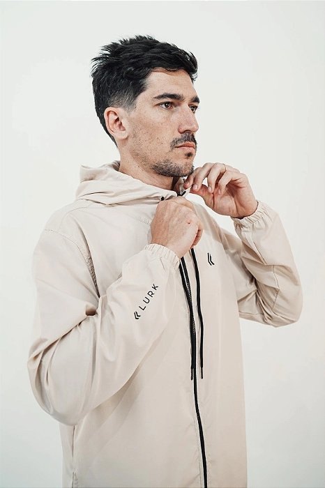 Jaqueta Corta Vento Lurk - Bege