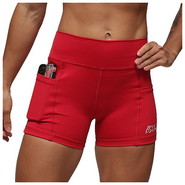 Shorts BS Cross Inter. c/ Bolso - Vermelho