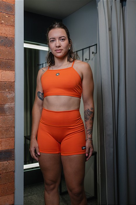 Shorts Bs Cross s/ Costura - Laranja