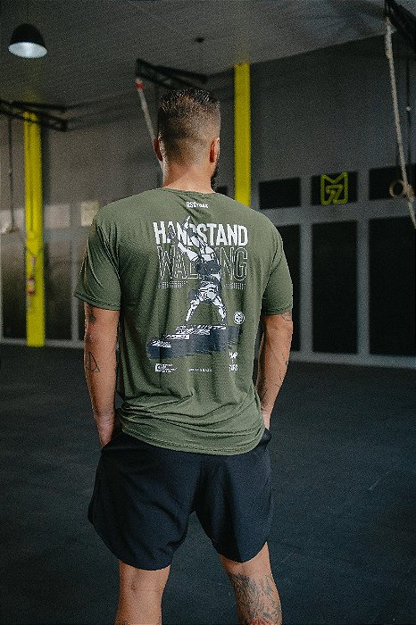Camiseta BS Cross HSW - Verde Militar
