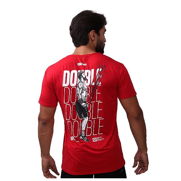 Camiseta BS Cross Double - Vermelha