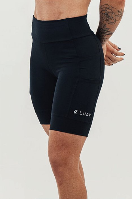 Shorts Corrida 7 Bolsos Lurk - Preto