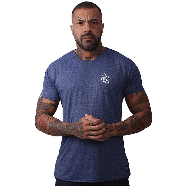 Camiseta BS Cross Básica - Azul