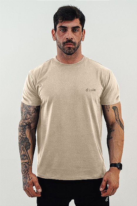 Camiseta Lurk Algodão - Champagne