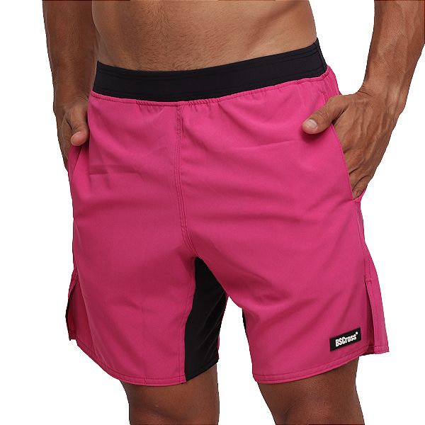 Bermuda BS Cross Cos Estreito - Rosa