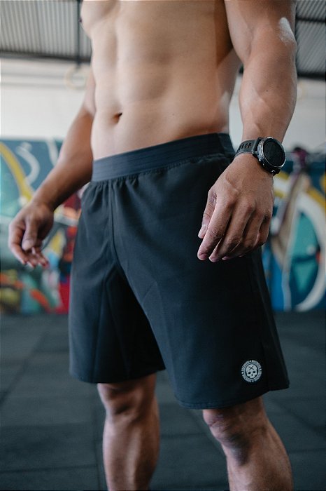 Bermuda BS Cross Cos Estreito - Preto