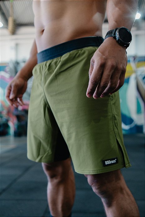 Bermuda BS Cross Cos Estreito - Avocado