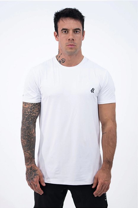 Camiseta Lurk Dry - Branca/Preta