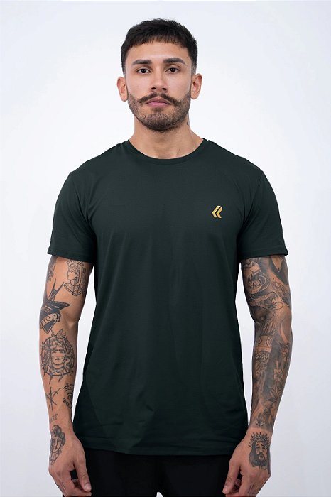 Camiseta Lurk Dry - Preta/Dourado