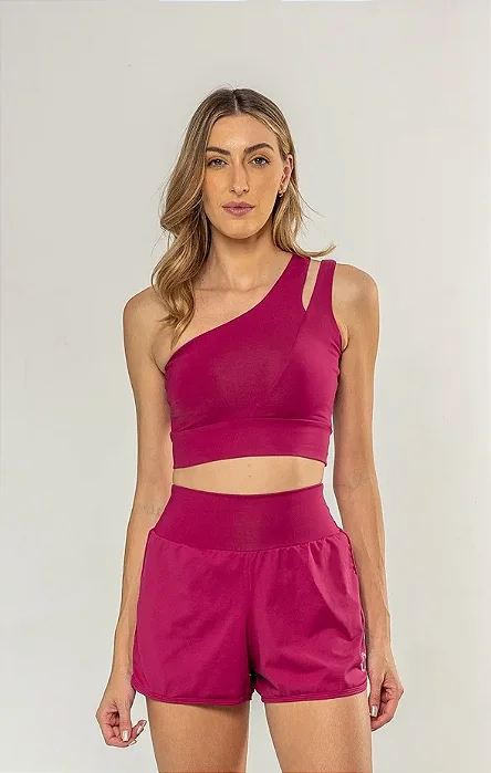 Top Offop Ombro - Pitaya