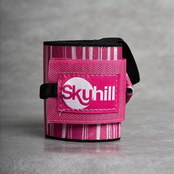 Munhequeira Skyhill Elástica - Rosa Zebra