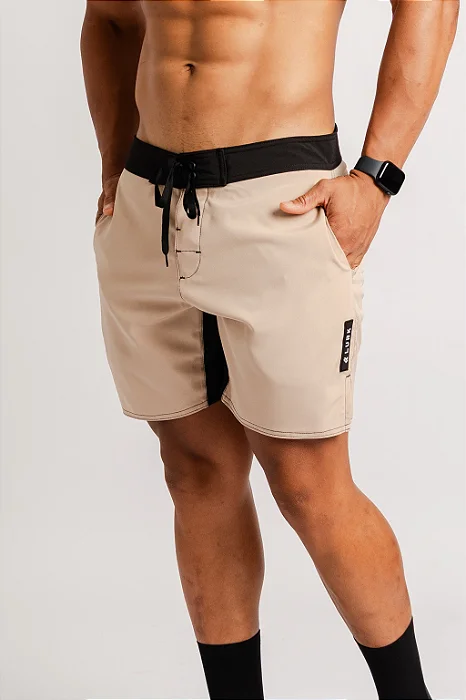 Bermuda Lurk Boadshorts - Areia/Preto